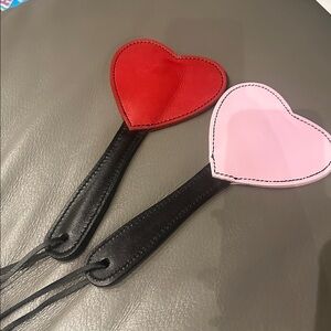 Heart snapped paddles, whip, costume, role play, hazing, sorority, fraternity